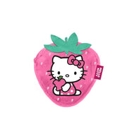 HELLO KITTY - Fraise - Porte-Monnaie Fourrure '12x11x2cm'