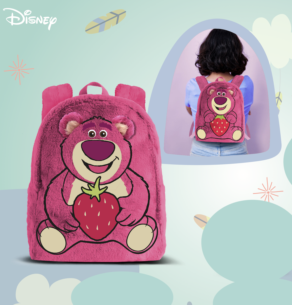 TOY STORY - Lotso - Mini Sac à Dos Fourrure '25x21x12cm'