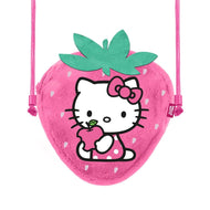 HELLO KITTY - Fraise - Mini Sac à Bandoulière Fourrure '20x15x6cm'