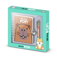OH MY POP! - Capybara - Gift Box - Journal Intime + Stylo