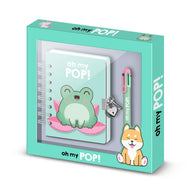 OH MY POP! - Froggy - Gift Box - Journal Intime + Stylo