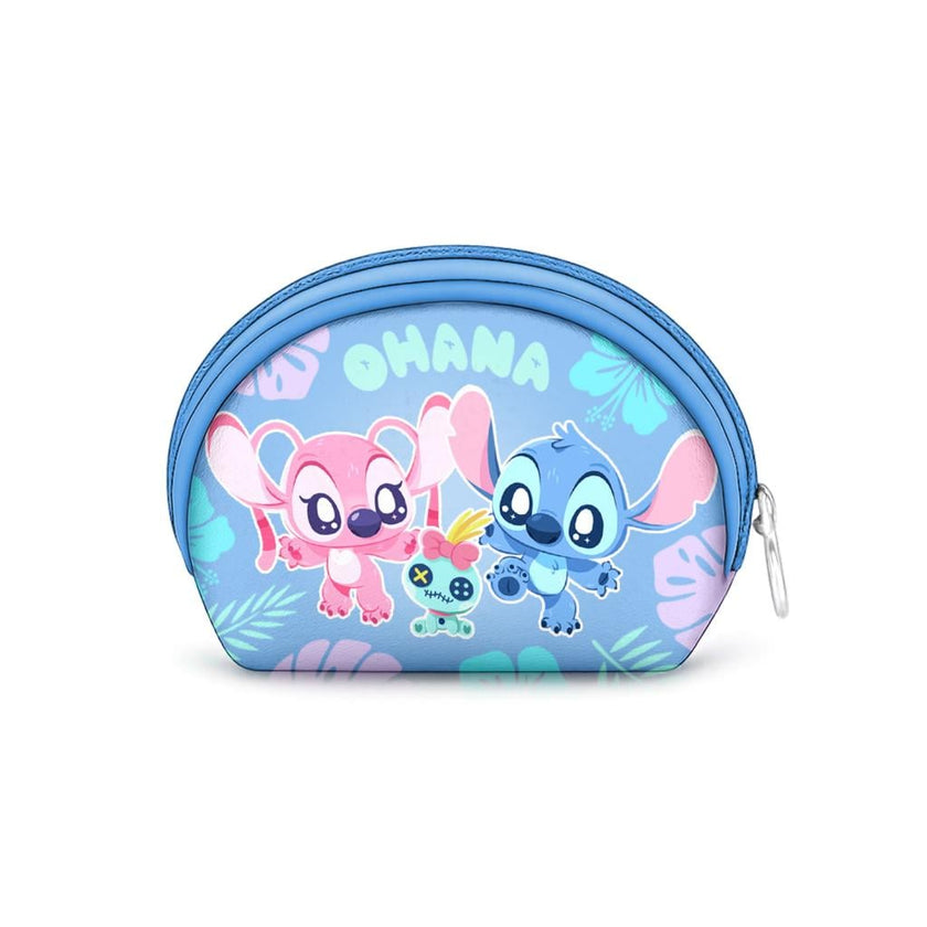 STITCH & ANGEL - Ohana - Porte-Monnaie Oval '12x9x4,5cm'