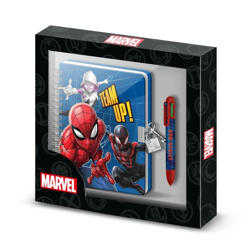 SPIDERMAN - Gift Box - Journal Intime + Stylo