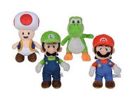 SUPER MARIO - Display de 12 Peluches 20cm - 4 Modèles