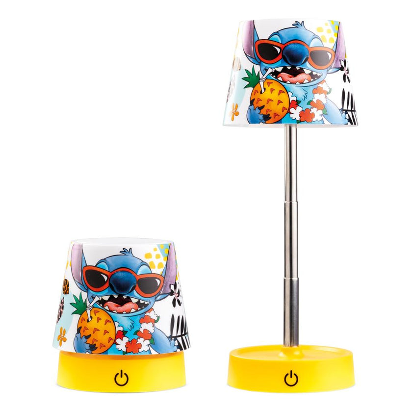 STITCH - Blanc - Lampe de Bureau LED Rechargeable - 11cm