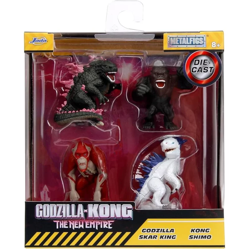 GODZILLA - Pack de 4 Figurines 6,5cm - Wave 1