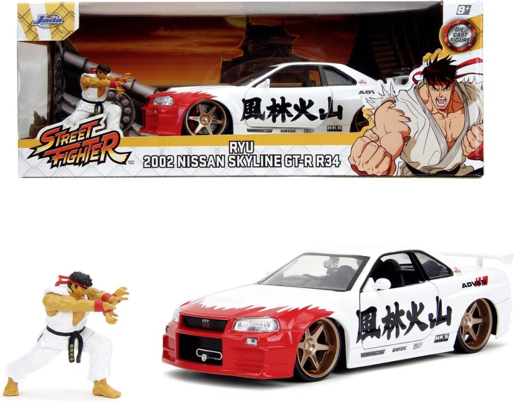 STREET FIGHTER - Nissan Skyline GTR - 1:24