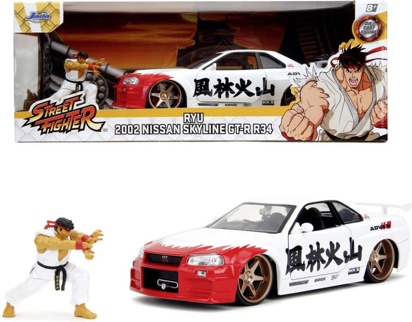 STREET FIGHTER - Nissan Skyline GTR - 1:24