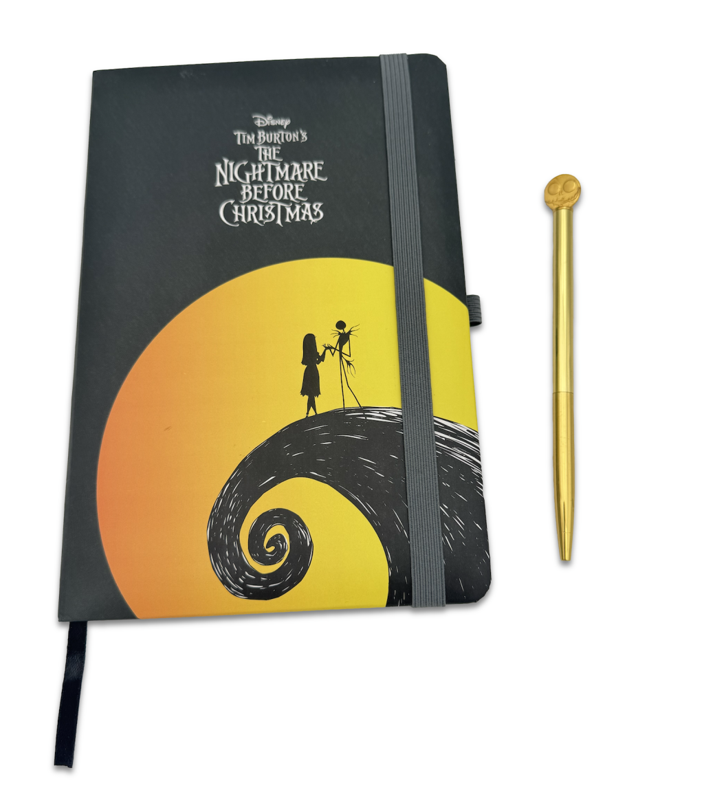 L'ETRANGE NOEL de Mr JACK - Pack Premium Notebook A5 + Stylo-Bille