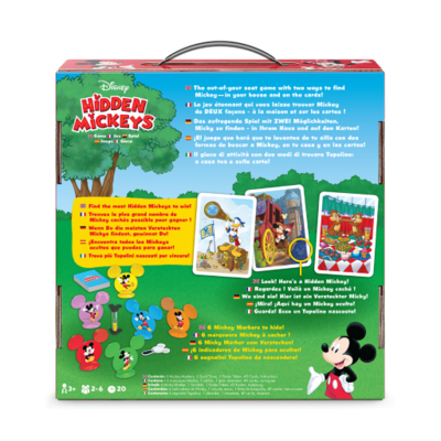 DISNEY - SG - Hidden Mickeys - EN / FR / DE / SP / IT