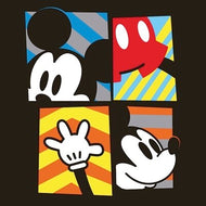DISNEY - Canvas 40X40  - Mickey Mouse Framed