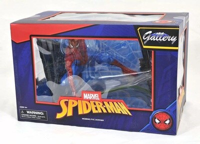 MARVEL - Comic Gallery Statuette Spider-Man Webbing - 18cm *REPROD