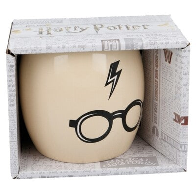 HARRY POTTER - Lunettes + Eclair - Mug Globe 380ml