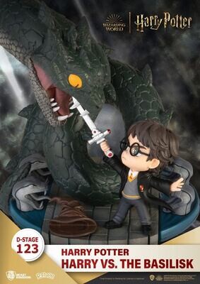HARRY POTTER - VS the Basilisk - Statuette D-Stage Diorama PVC 16cm