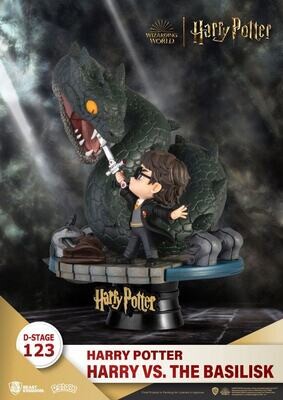 HARRY POTTER - VS the Basilisk - Statuette D-Stage Diorama PVC 16cm