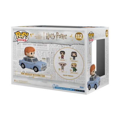 HARRY POTTER - POP Ride SDLX N° 112 - 20ème Anniv. - Ron avec voiture