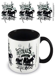 HARRY POTTER - Thestrals Black - Mug intérieur coloré 315ml