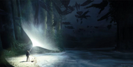 HARRY POTTER - Poster en Verre - Expecto Patronum - 61X31x3cm