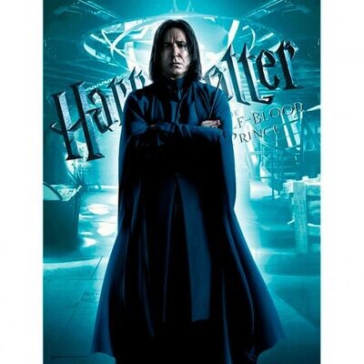 HARRY POTTER - Impression en Verre - Snape - 30X40 Cm