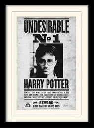 HARRY POTTER - Undesirable No1 - Impression encadrée 30x40