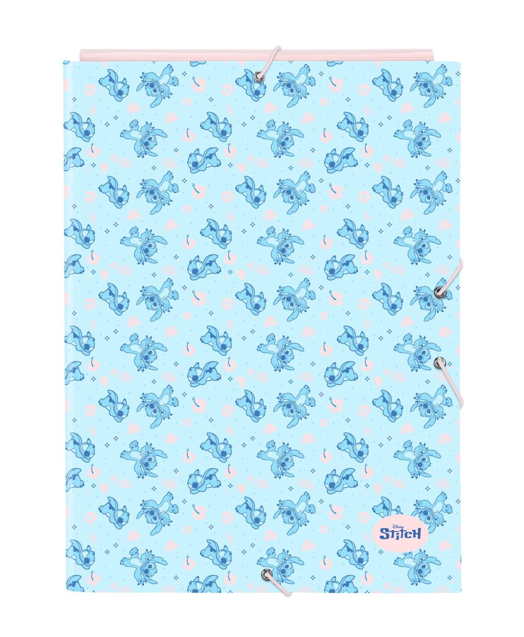 STITCH - Sleeping - Classeur à Rabats Premium avec Elastiques A4