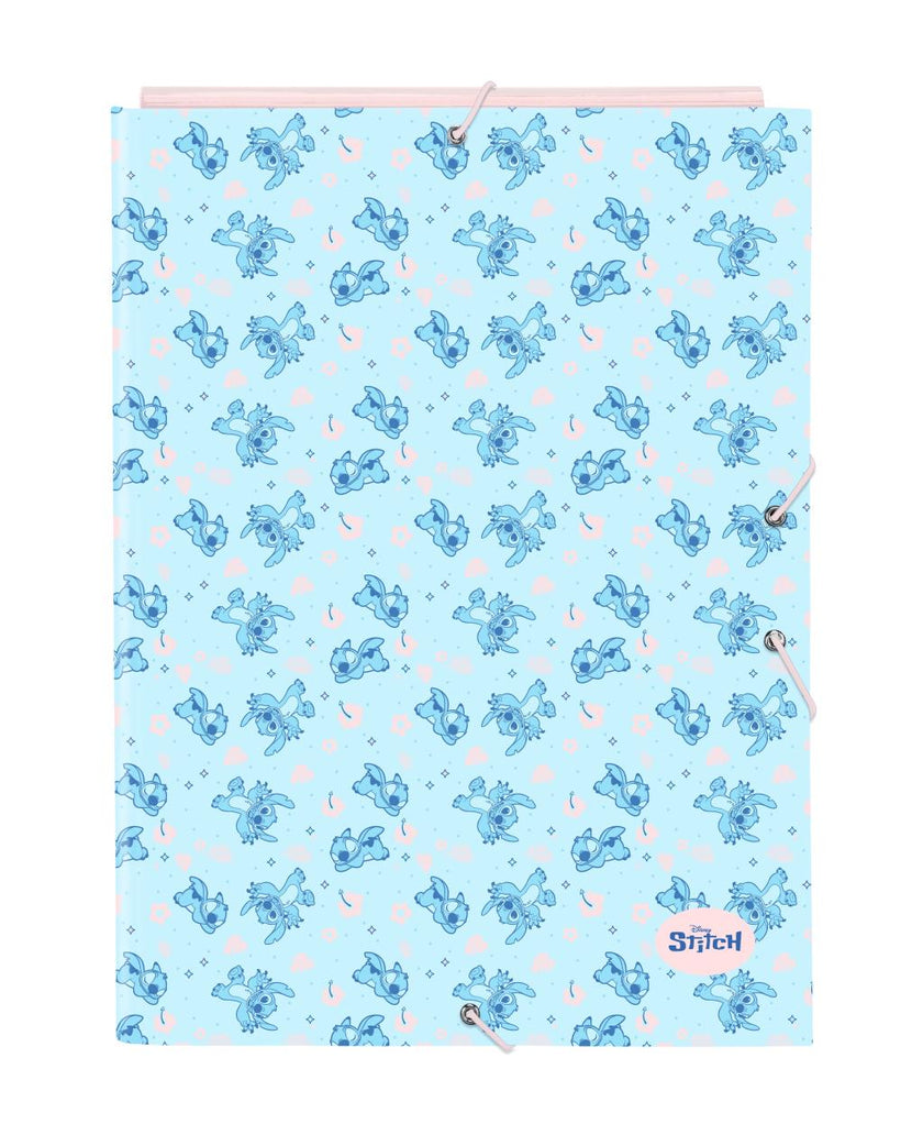 STITCH - Sleeping - Classeur à Rabats Premium avec Elastiques A4
