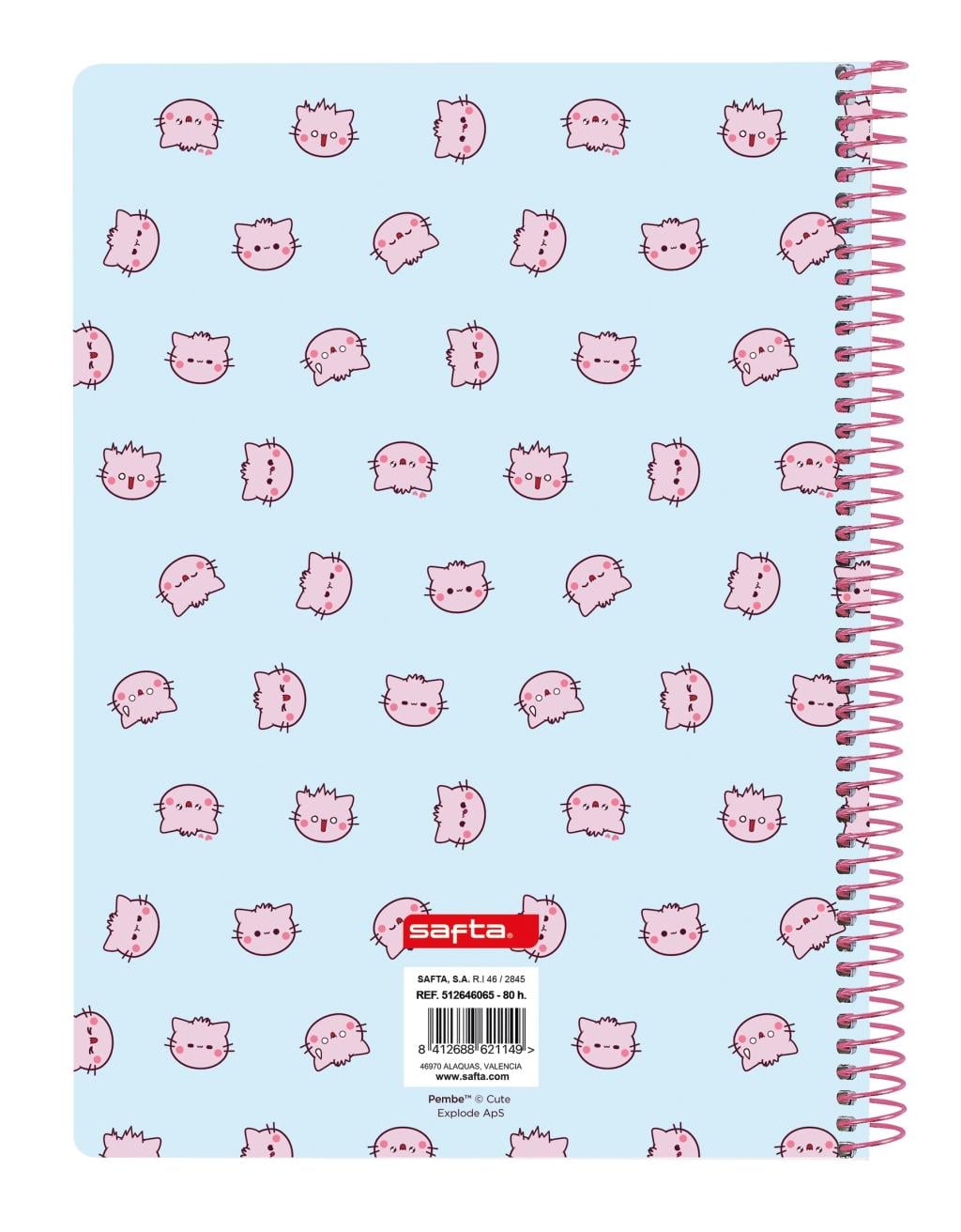THE PINK CAT - Notebook A5