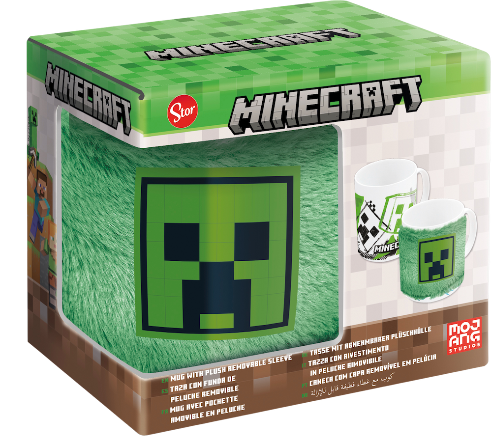 MINECRAFT - Mug Plush Sleeve 325ml