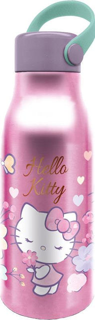 HELLO KITTY - Bouteille en Aluminium avec Anse - 760ml