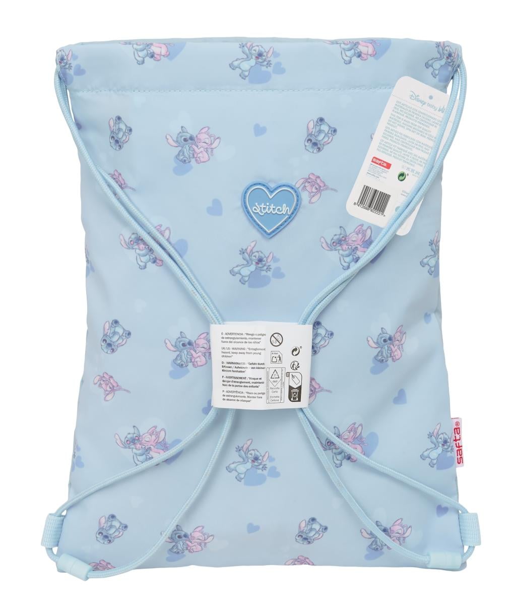 STITCH & ANGEL - Ohana - Sac de Gym '34x26x1cm'