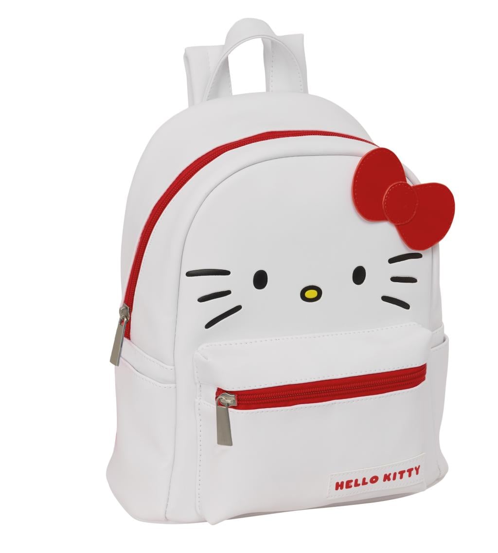 HELLO KITTY - Sac à Dos PU '28x24x12cm'
