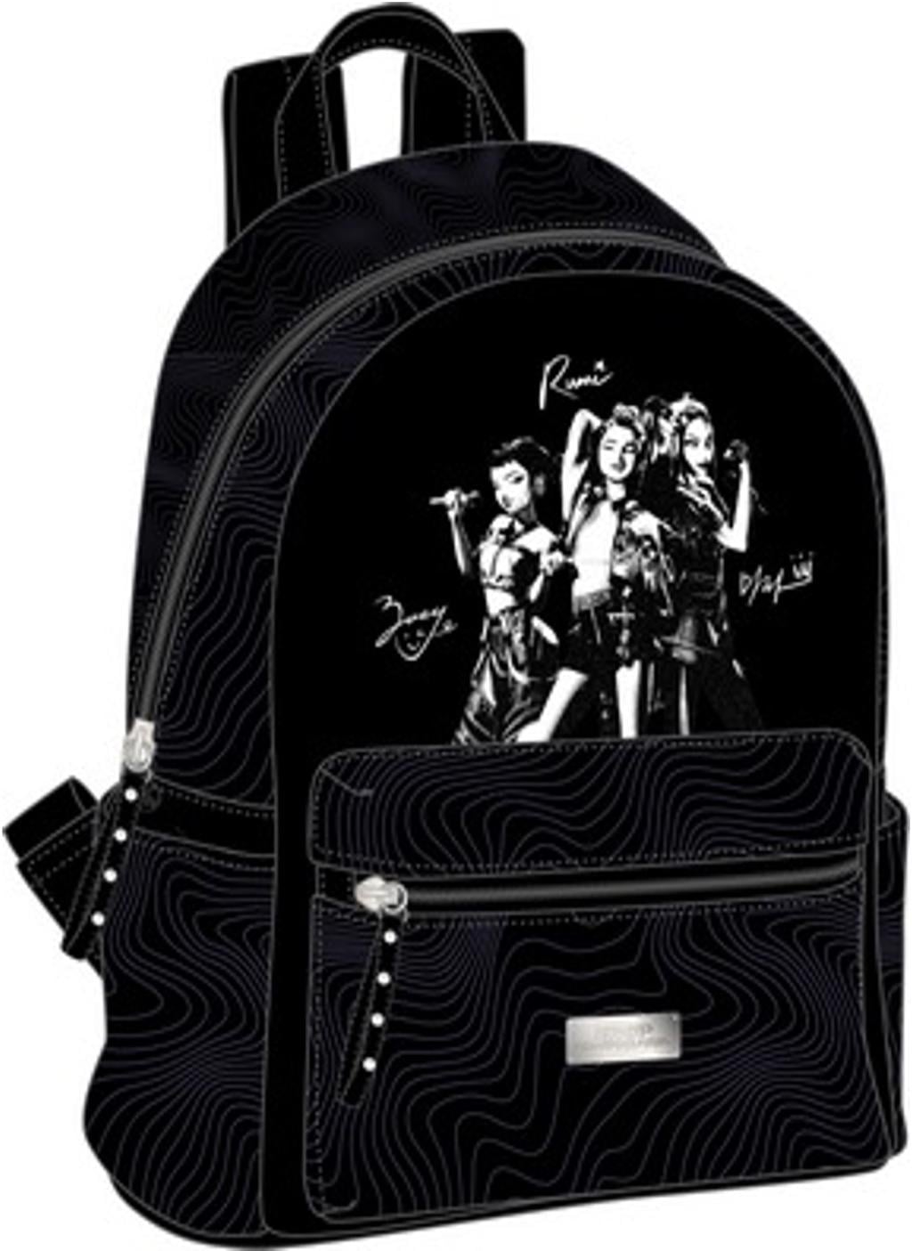 K-POP DEMON HUNTERS - Black - Sac à Dos PU '28x24x12cm'