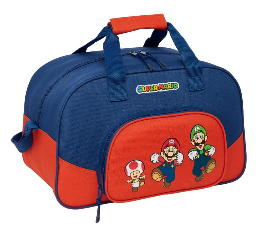 SUPER MARIO - Mario, Luidi, Toad - Sac de Voyage '40x24x23cm'