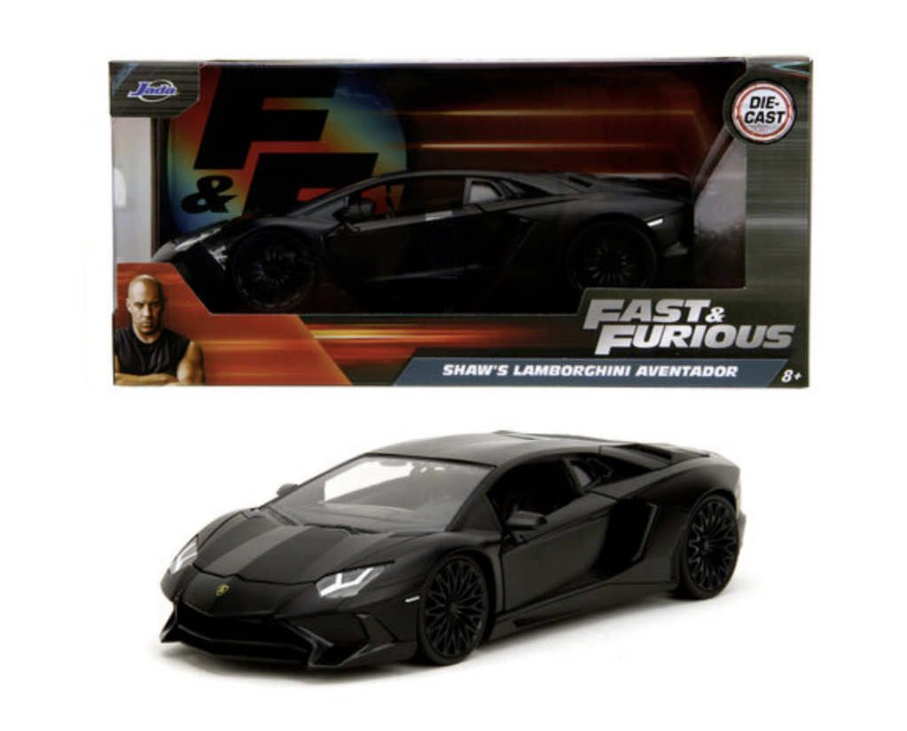 FAST & FURIOUS - Lamborghini Aventador de Shaw - 1:24