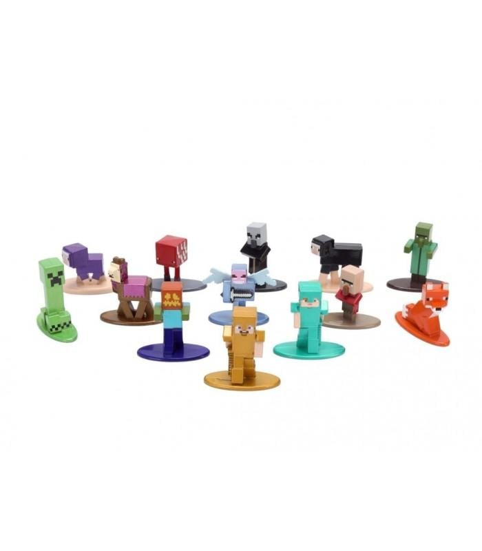 MINECRAFT - Display Figurines Nano Mystery 13 Assortiments - 24pc