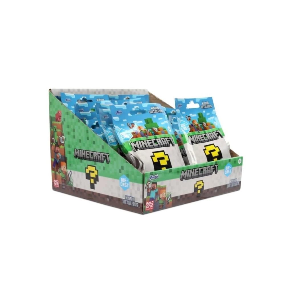 MINECRAFT - Display Figurines Nano Mystery 13 Assortiments - 24pc