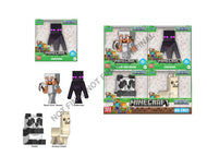 MINECRAFT - Display de Figurines 6cm - 4 Modèles - 12pc - Wave 6