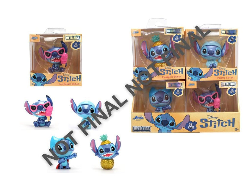 STITCH - Display de Figurines 6cm - 4 Modèles - 12pc - Wave 4