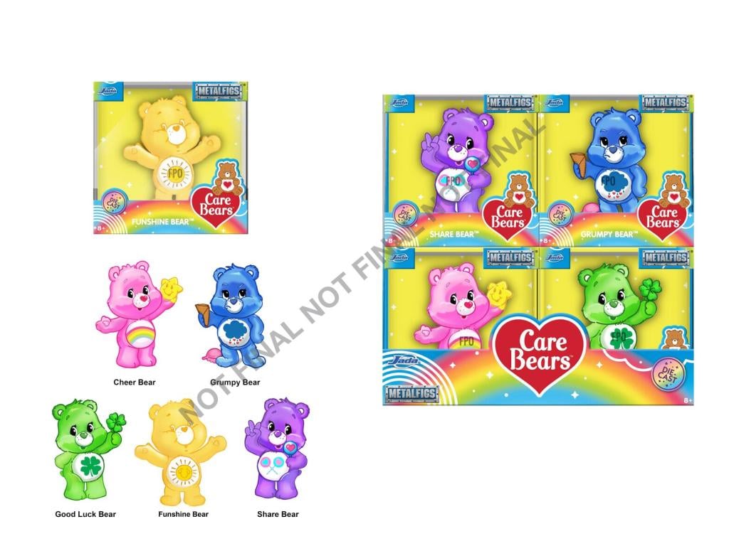 BISOUNOURS - Display de Figurines 6cm - 5 Modèles - 12pc - Wave 1