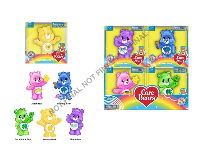 BISOUNOURS - Display de Figurines 6cm - 5 Modèles - 12pc - Wave 1