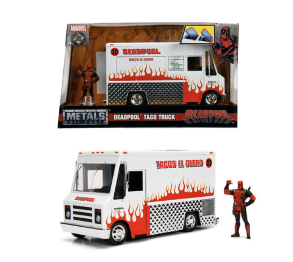 DEADPOOL - Foodtruck + Figurine Deadpool - 1:24