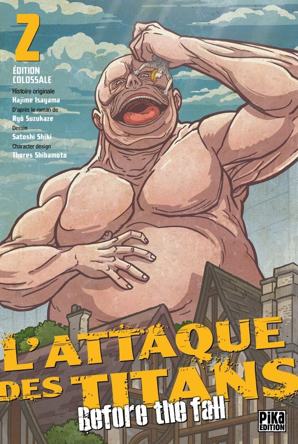 L'ATTAQUE DES TITANS - Before the Fall - Edition Colossale - Tome 2