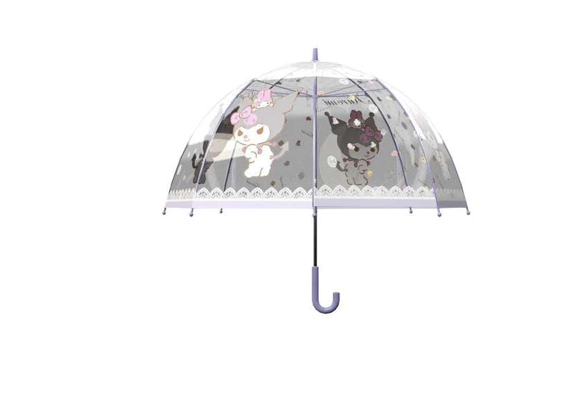 KUROMI - Parapluie Transparent Manuel 48 cm