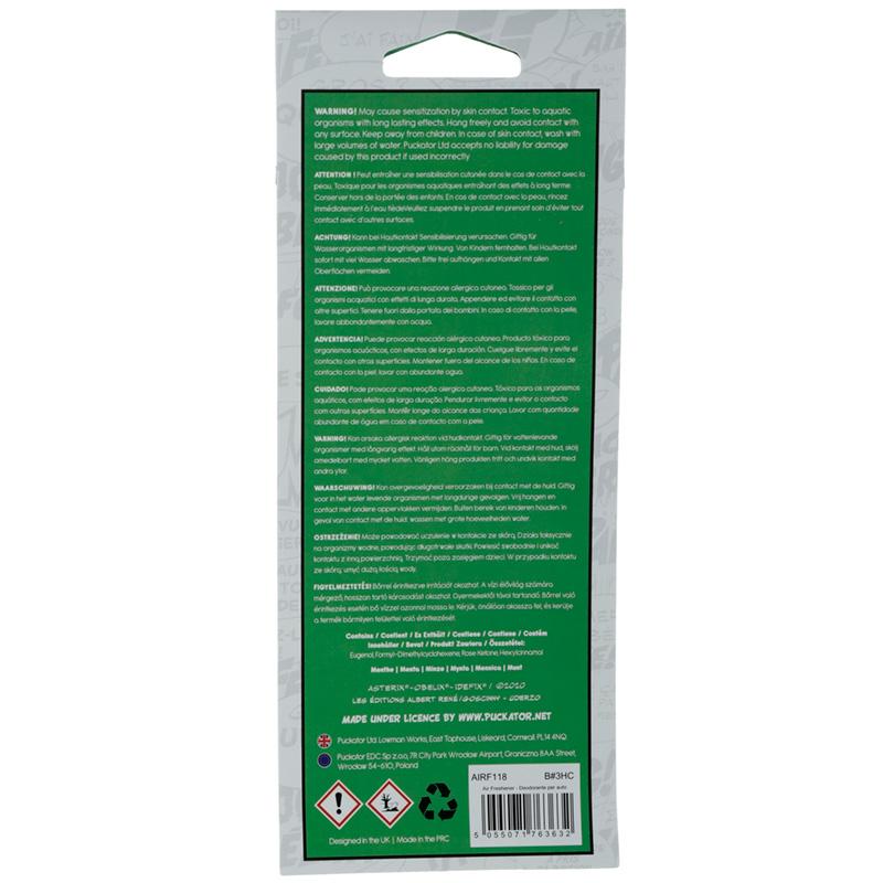 ASTERIX - Idéfix - Désodorisant Voiture - Menthe