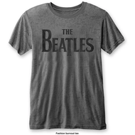 THE BEATLES - T-Shirt BurnOut Col - Drop T Logo - Men (XL)