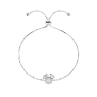 MINNIE - Bracelet Ajustable + Pendentif serti de pierres