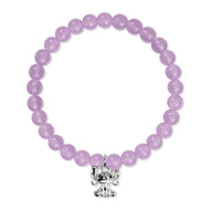 ANGEL - Bracellet en Perles + Charme - Laiton Plaqué