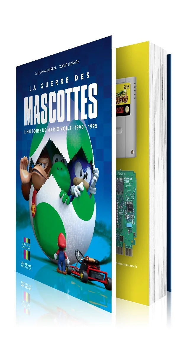 Le Guerre des Mascottes - L'histoire de mario Vol 2 : 1990 - 1995