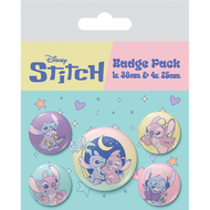 STITCH & ANGEL - Space Rocks - Pack 5 Badges