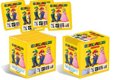 SUPER MARIO - Panini Display 36 Packet Stickers